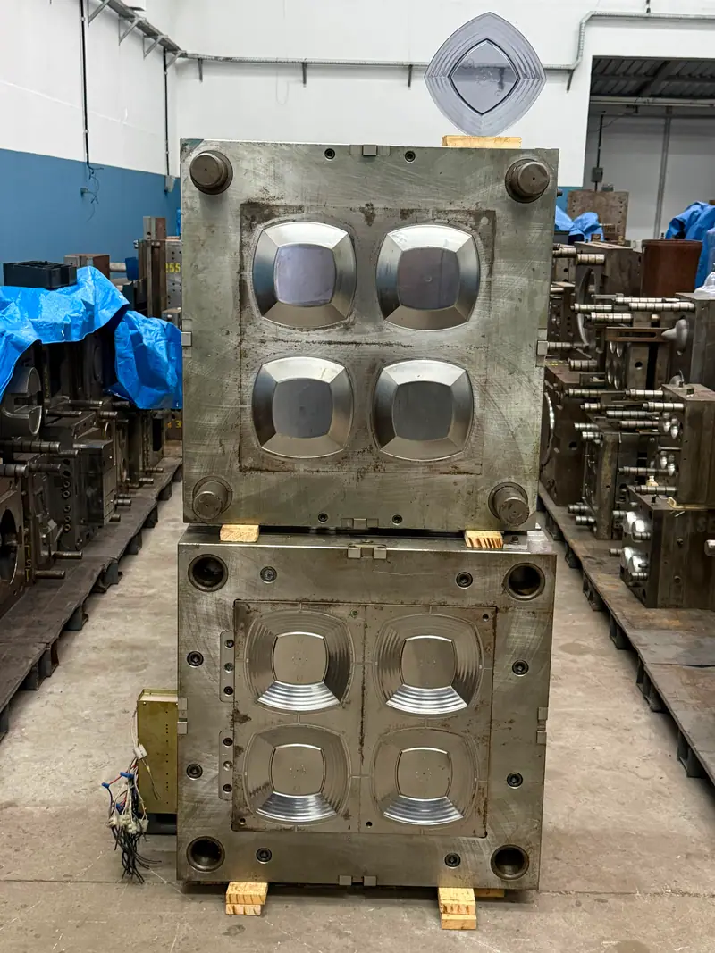 Molde de injeção para o acervo geral de moldes da 3WS — item 4 do acervo da 3WS