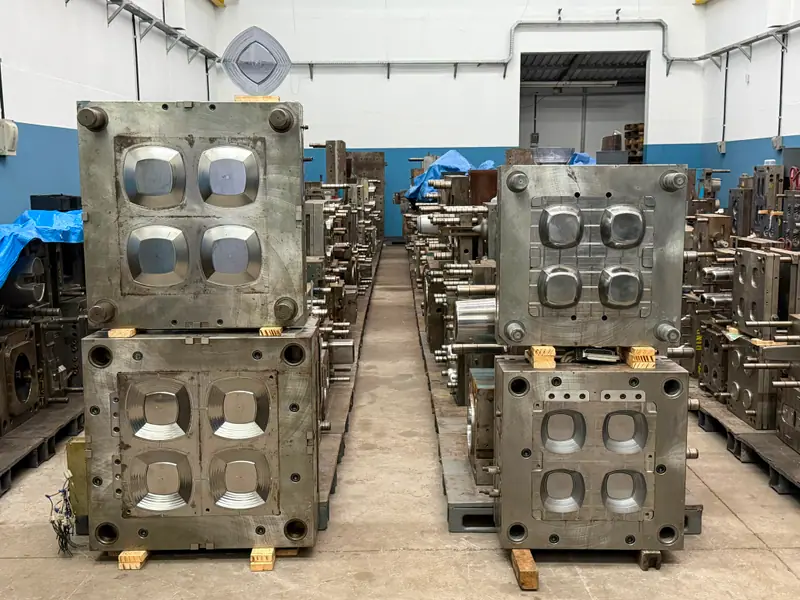Molde de injeção para o acervo geral de moldes da 3WS — item 6 do acervo da 3WS