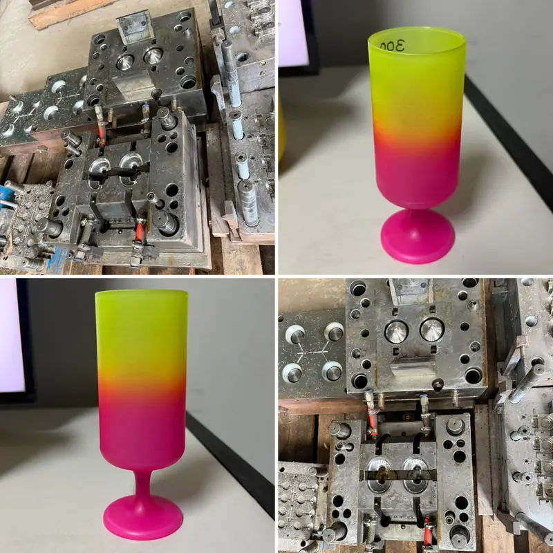 Molde de injeção para taça de 300 ml — vista 6