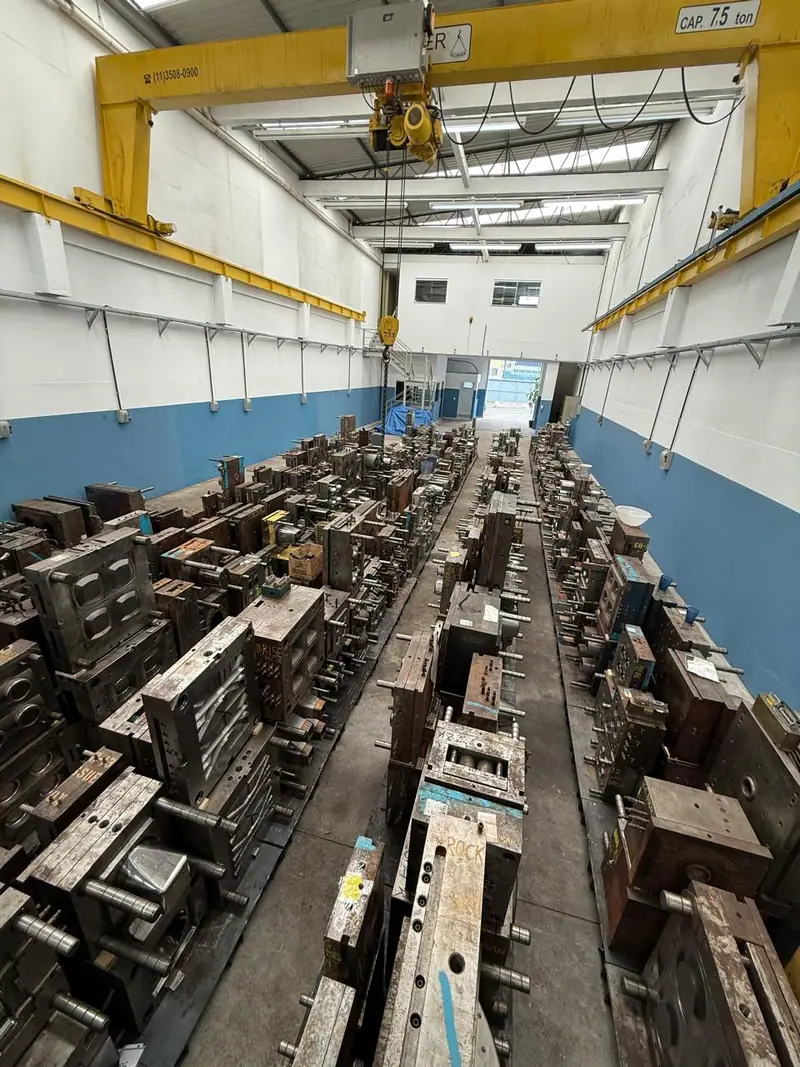 Molde de injeção para utilidades domésticas — item 8 do acervo da 3WS
