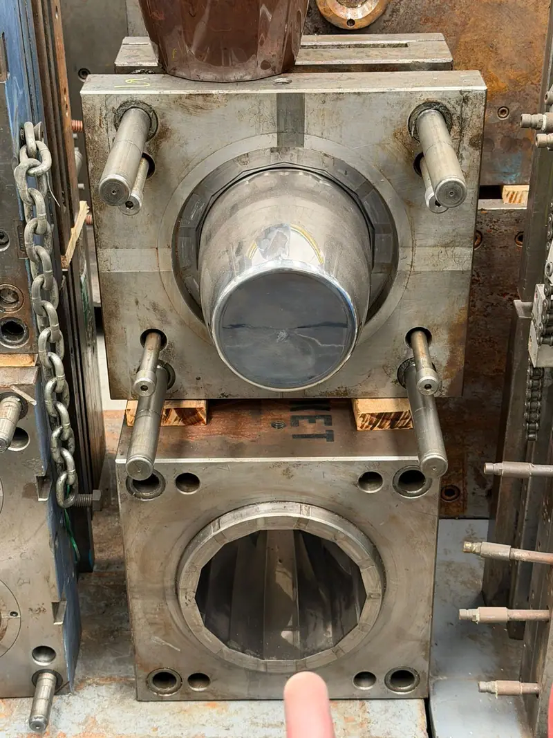 Molde de injeção para vaso — vista 3