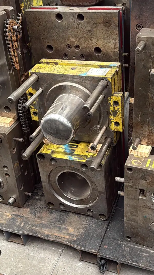 Molde de injeção para vasos, baldes e cestos — item 5 do acervo da 3WS